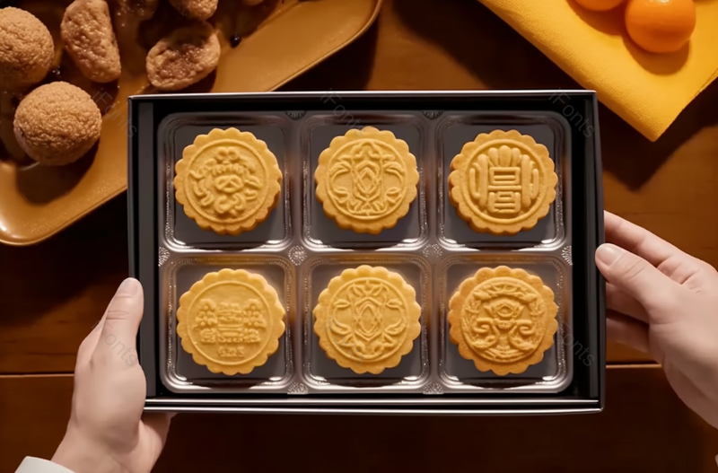 模具自制月饼成果的展示图片背景,高清,摄影图,摄影图片,图片大全,摄影图免费下载